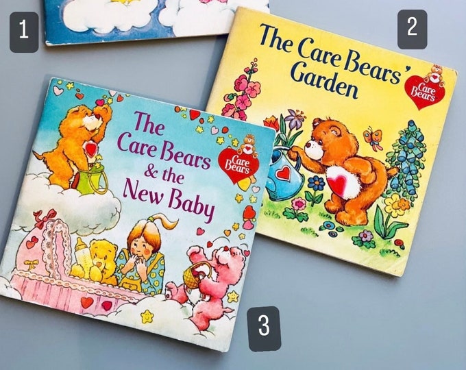 Care Bear Story Books, Original 80’s Care Bear Books, Vintage 80’s Kids ...