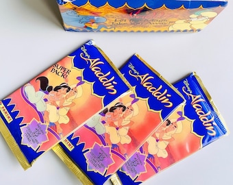 未開封　　アラジン アラジン トレーディングカード パック 1993 未開封パック - Etsy 日本