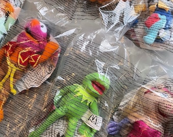 The Muppets 25th Anniversary Happy Meal Toys, Sealed! CHOOSE