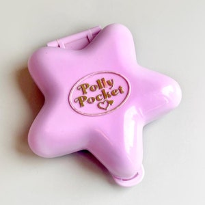 Polly Pocket Fairy Fantasy, 1992 Purple Star Magical Fairy Rainbow Original Polly Pocket, 90&#39;s Girls Toys Seal Excellent