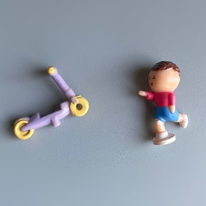 1994 Strolling Surprise Polly Pocket Spare Figures, CHOOSE YOUR OWN, Ben Polly Pocket, Scooter, 90&#39;s Toys