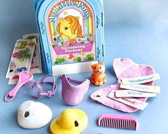 My Little Pony G1 Grooming Parlour CHOOSE YOUR OWN, Uk Pretty Parlour Accessories, My Little Pony 80's 90's Retro Pony Hats, Twinkle Cat