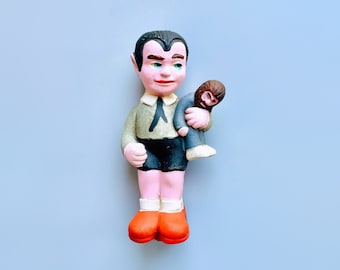 Eddie Munster Squeak Toy, the Munsters Vintage Latex Squeeze Toy