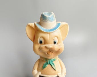 Vintage 1958 Sunny Bear Sun Rubber Company Ceramic Jointed Super