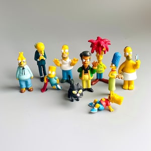 1997 Simpsons Mini Figures, CHOOSE YOUR OWN, Simpsons 2&quot; Figurines, Bart Lisa Marge Homer Mr Burns 90&#39;s The Simpsons Figurines