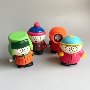 Vintage South Park Wind Up Walker, CHOOSE YOUR OWN, 1998 South Park Original Collectible Stan Kyle Kenny Cartman