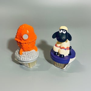 Wallace & Gromit Nail Brushes, Shaun The Sheep Nail Brush, Rocket Nail Brush, CHOOSE YOUR OWN, Vintage Aardman Animation 90&#39;S