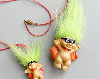 1990年代 トロール人形 ３体(レア品) トロール人形 90年代 ACE社 デッドストック PVC ピン 各種