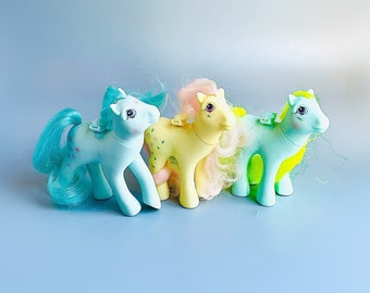マイリトルポニー g1 フラッター my little pony flutter g1 flutter ponies from my personal collection love 💕 them