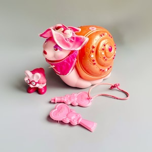Keypers Fancy Snail Set COMPLETE, Large Pink Tonka Keyper