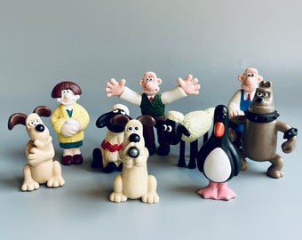 Wallace &amp; Gromit　ひつじのショーン　フィギュア　ボビングヘッド Wallace & Gromit ひつじのショーン フィギュア ボビングヘッド