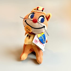 Dakin Dream Pets Cat Fish N Chips, Applause Reproduction 2000&#39;s Dream Pets Orange Cat 1950&#39;s Style Kitsch Kitty Plush Velveteen Style