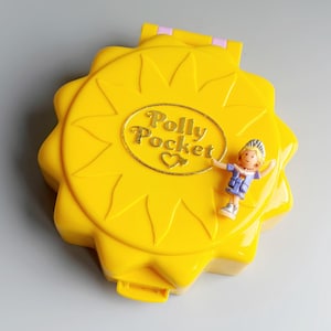 Polly Pocket Pattern Picture Maker, 90's Bluebird Set Spirograph Sun Set, Vintage Polly Pocket Spirograph