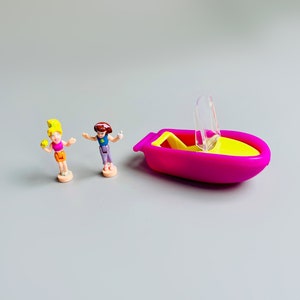 Polly Pocket 2000&#39;s Trendy Tronics Video Camera Spare Parts, CHOOSE YOUR OWN, Vintage Y2K Polly Pocket  Speed Boat And Dolls Mattel