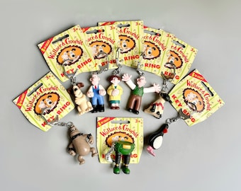 Wallace & Gromit Keychains | CHOOSE YOUR OWN | Wallace and Gromit