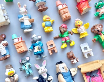 Familias pequeñas, elige la tuya, minijuguetes vintage, juguetes