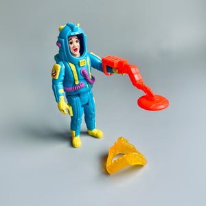 The Real Ghostbusters Super Fright Feature Ray Stantz COMPLETE  5" Figure & Ghost 1980's Spinning Head