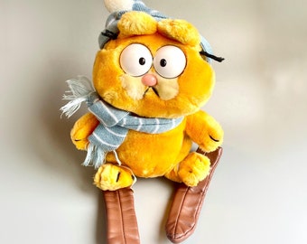Vintage Garfield Plush Dakin 80's User Friendly Floppy Disk