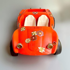 Vintage Barbie Sun ‘N’ Fun Buggy Mattel Dune Buggy Barbie Car Vintage Barbie Orange Car