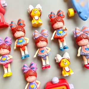 Bonnie Series Silverlit Toys 1990s, Vintage Mini Figure Dolls Bonnie & Cat, CHOOSE YOUR OWN, Vintage 90&#39;s Mini Figure Bonnie Big Bow