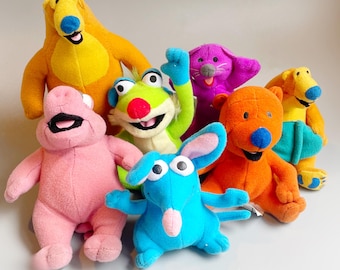Bear In The Big Blue House CHOOSE YOUR OWN, McDonalds Happy Meal Bear In The Big Blue House Y2K Jim Henson, Tutter Mouse, Ojo,