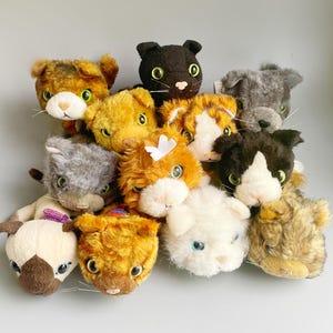 Peluche The Cat, The Cat Plushies Artlist Collection Peluche Mini Cats Big Nose Kitty Races, Choisissez la vôtre