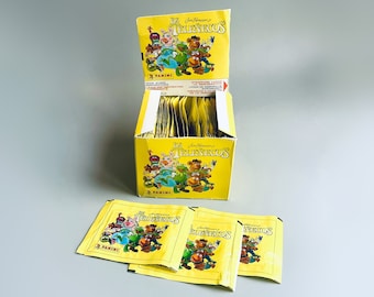 The Muppets Panini Stickers, Muppets Trading Cards Stickers, Jim Hensons Rare Muppets Italy Panini Stickers Los Telenecos 90's Sticker Packs