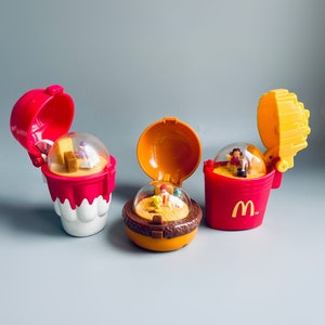 Old mcdonalds toys Etsy Espa a