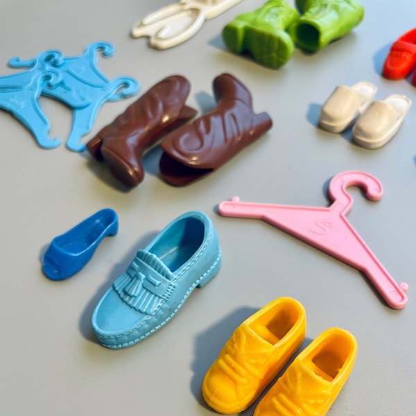 Vintage Sindy Shoes |CHOOSE YOUR OWN| Sindy & Paul Accesories, Vintage Sindy Cowboy Boots, Pedigree Sindy Doll Replacements