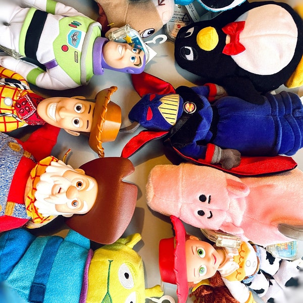 Toy Story 2 Star Bean Plush, CHOOSE YOUR OWN, Toy Story 2, Lenny Wheezy Stinky Pete Etc 90's 2000'S Vintage Toy Story Beanie Toy