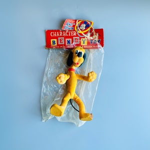 Disney - 1960年代〜1970年代プルート2点セット X-Rare Vintage 1960's WDP W. Disney's Pluto Dog Plastic