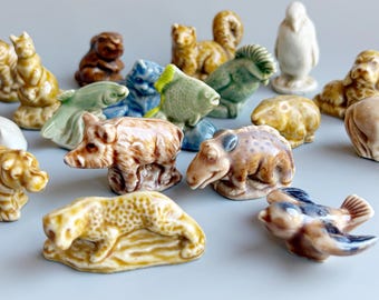 Bone China Miniature Animal Figurines, Josef Originals Mice