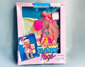Vintage Tiny Tears Doll, Palitoy 70s Vinyl Tiny Tears, Blue Eyed