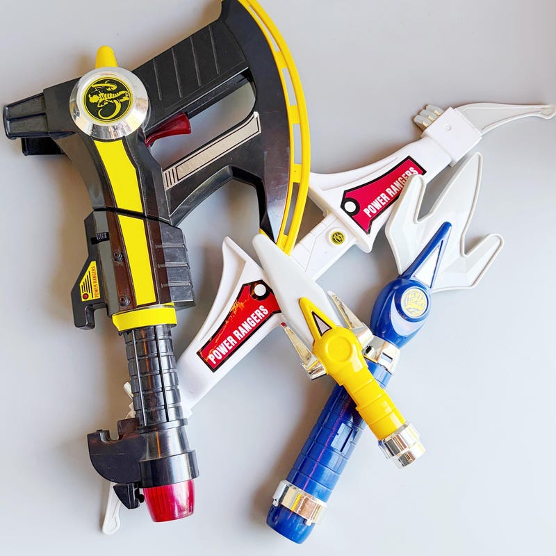 Power Ranger Weapons Power Ranger Toy Weapons - Etsy