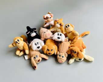 Pound Puppies Minis Babies, CHOOSE YOUR OWN,Galoob 90&#39;s Pound Puppies, Pound Kitties, Pound Piggies, Tiny Pound Puppies Kitties Pound Jungle