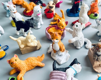 Kitty In My Pocket Toys 90’s - CHOOSE YOUR OWN - 90’s Meg Kitty In My Pocket Micro Toys, Animal Hospital Cat Kitty Toys Vintage Tiny Cats