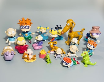 ラグラッツ　Rugrats フィギュア　6種コンプ　未開封　1998 ラグラッツ Rugrats フィギュア 6種コンプ 未開封 1998 Vintage