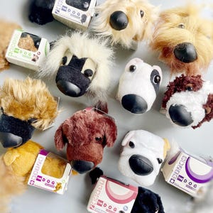 The Dog Artlist Collection Plush Dogs in Boxes, CHOOSE YOUR OWN