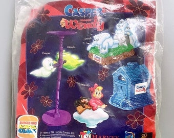 Casper Meets Wendy Burger King Toys, CHOOSE YOUR OWN, 1998 Burger
