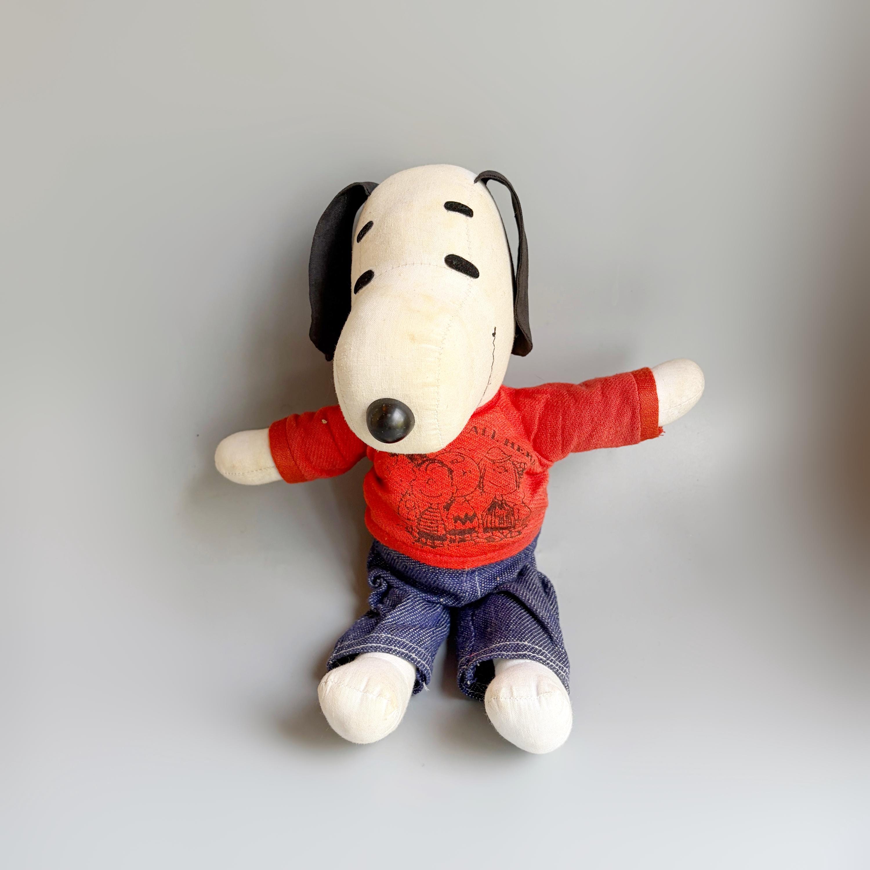 Vintage snoopy plush - Etsy 日本