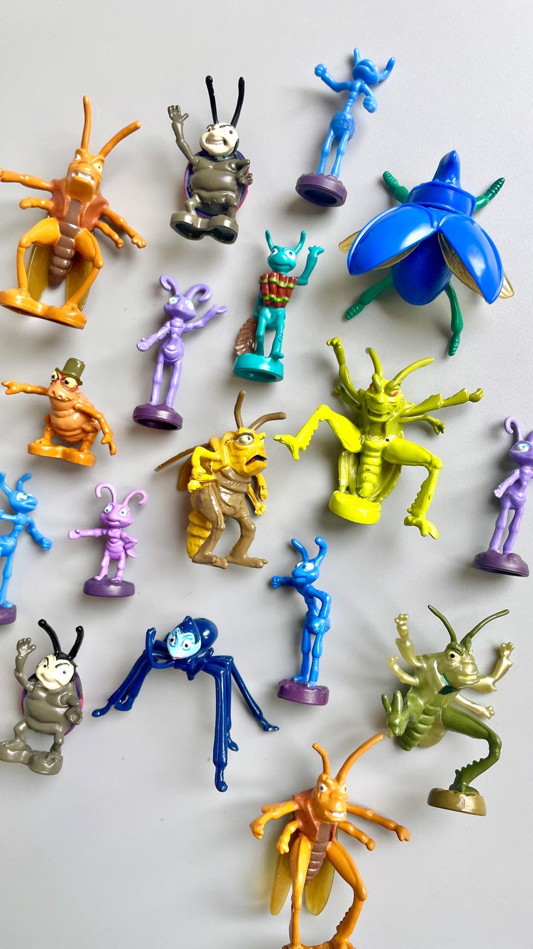 Bugs Life Mini Figures CHOOSE YOUR OWN, Pixar Disney Vintage Bugs Life ...