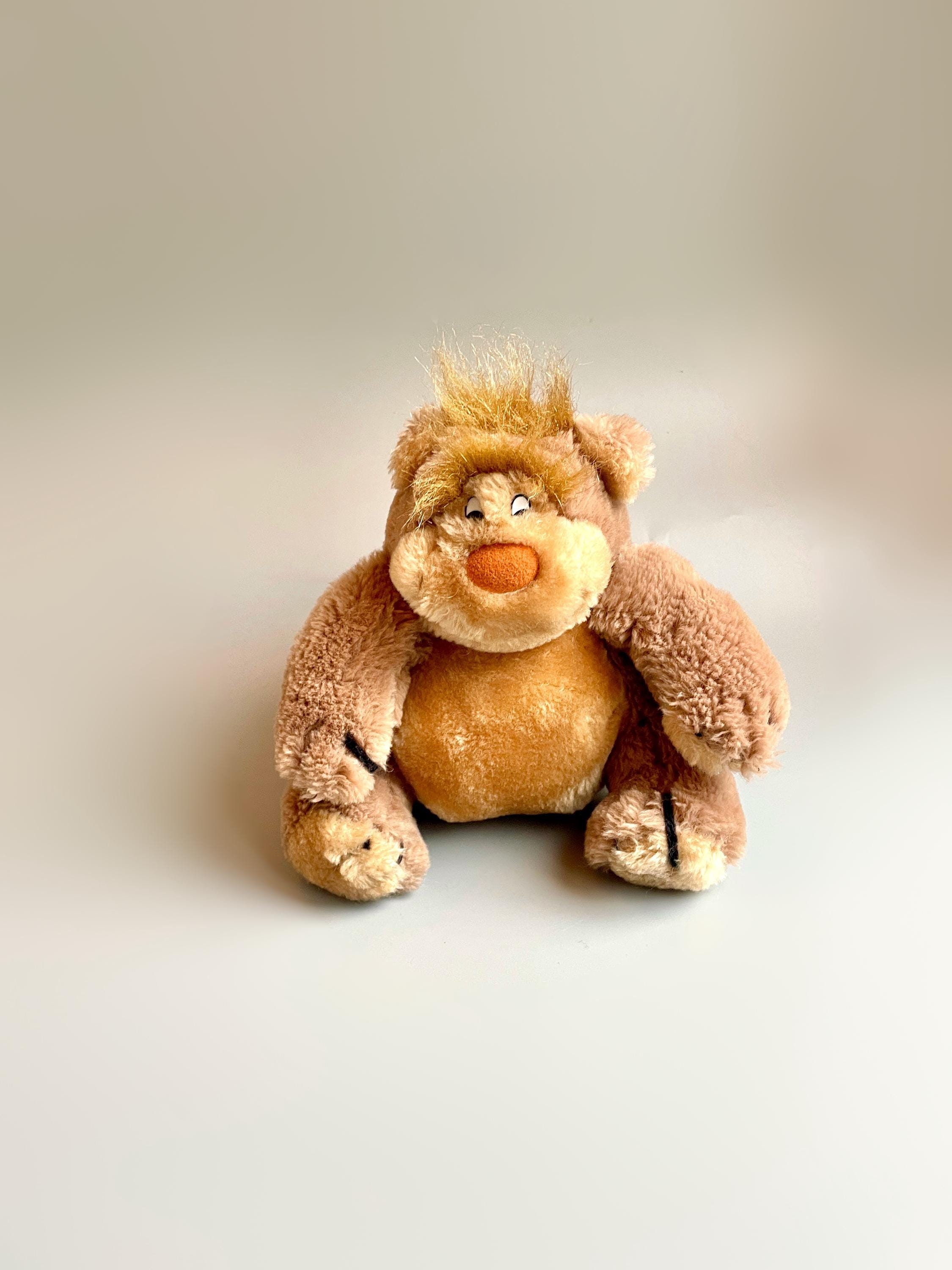 Vintage Applause Egbert Soft Plush Bear, 1980's Egbert Tracy Plush