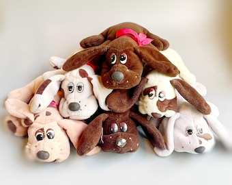 Vintage Pound Puppies Newborns, CHOOSE YOUR OWN, Hornby Vintage Pound Puppies New Born 9" Vintage Cute 80's 90's Pups