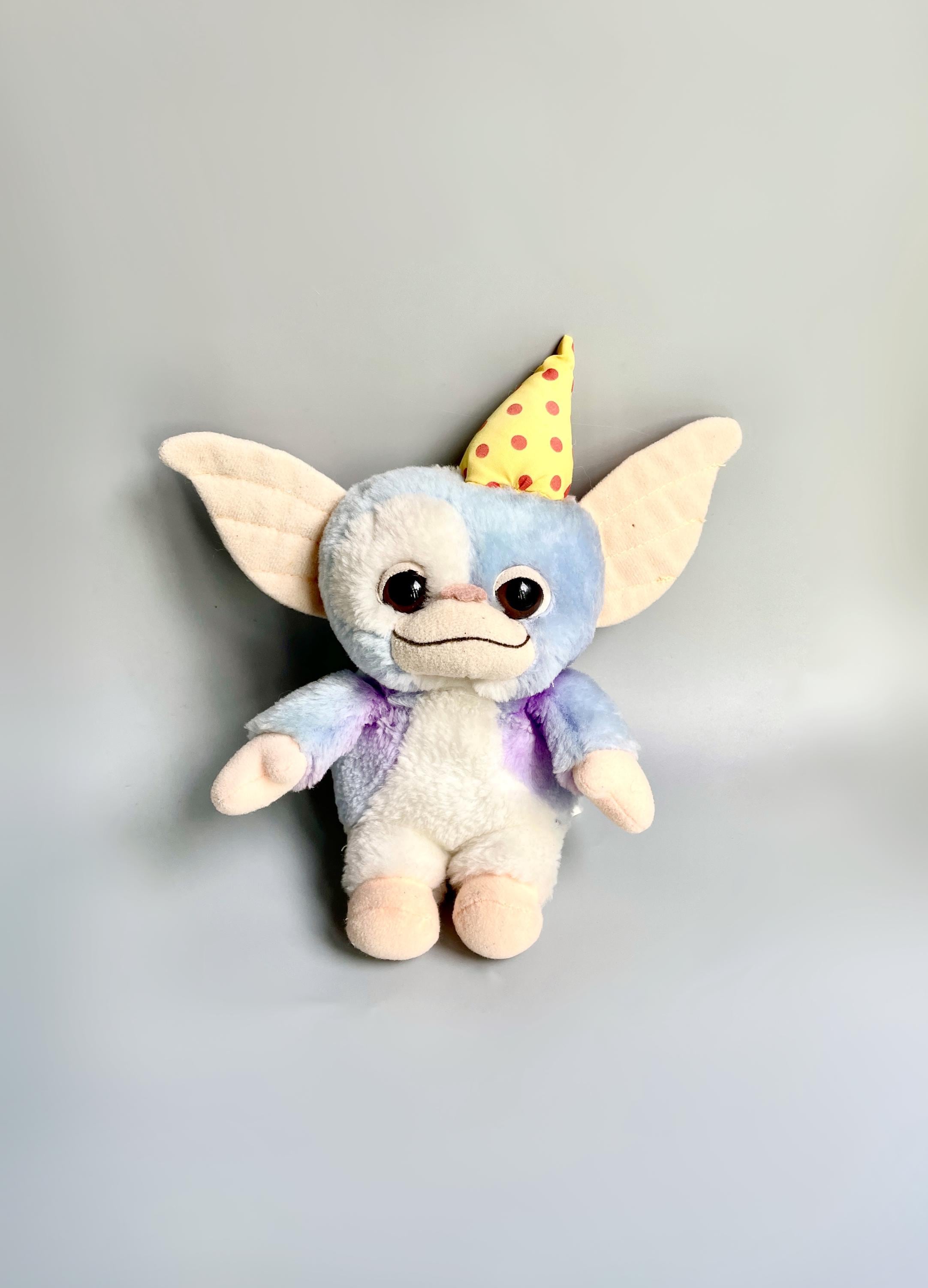 Vintage Gizmo Gremlins 2 Plush, Hasbro 1980's Gremlins Gizmo