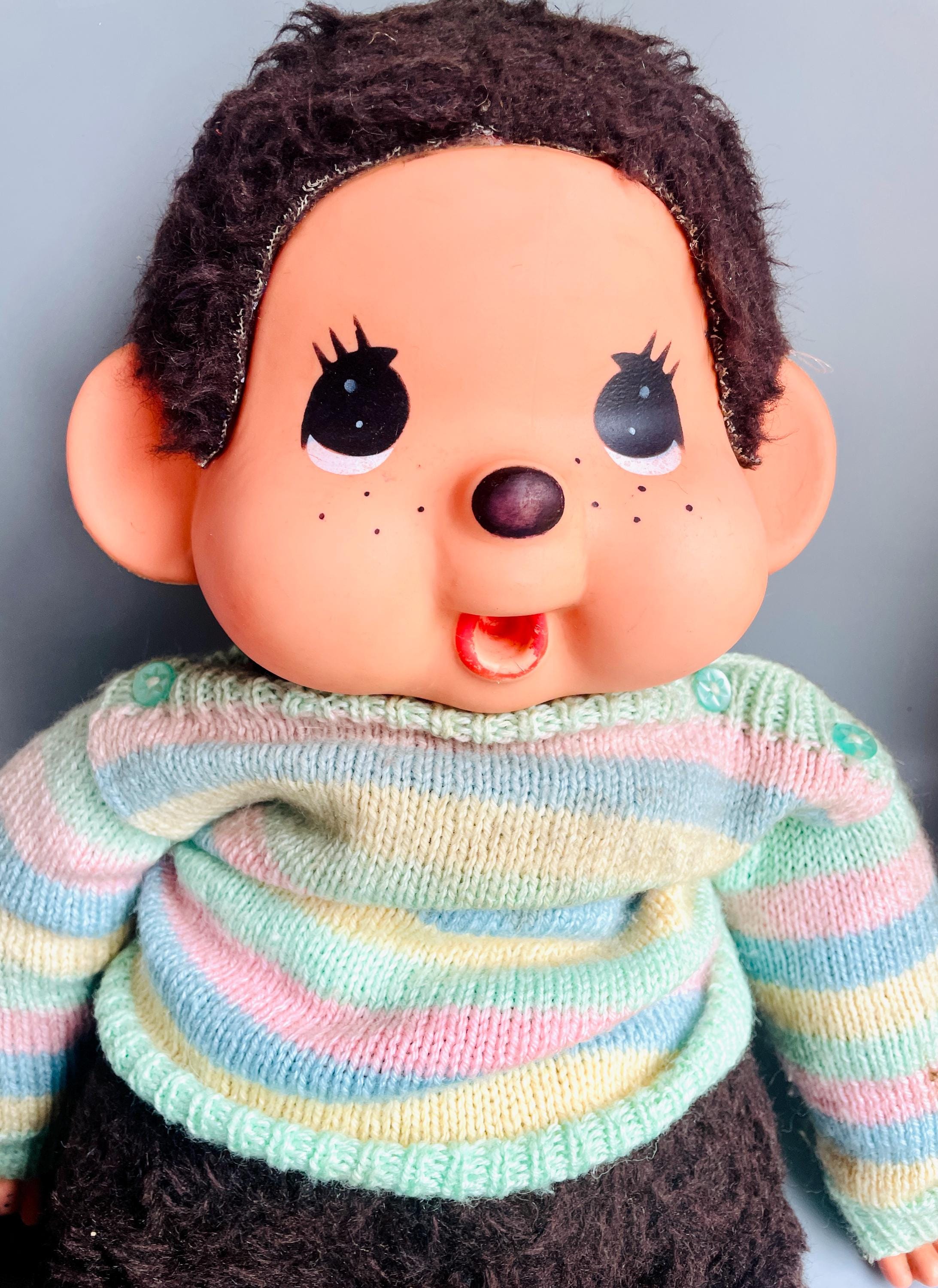 大きなモンチッチぬいぐるみ、ヴィンテージモンチッチ巨大23