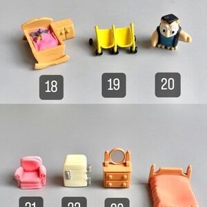 Lot De Sets De Jeu Teeny Weeny Families - Vivid Imaginations - Vintage