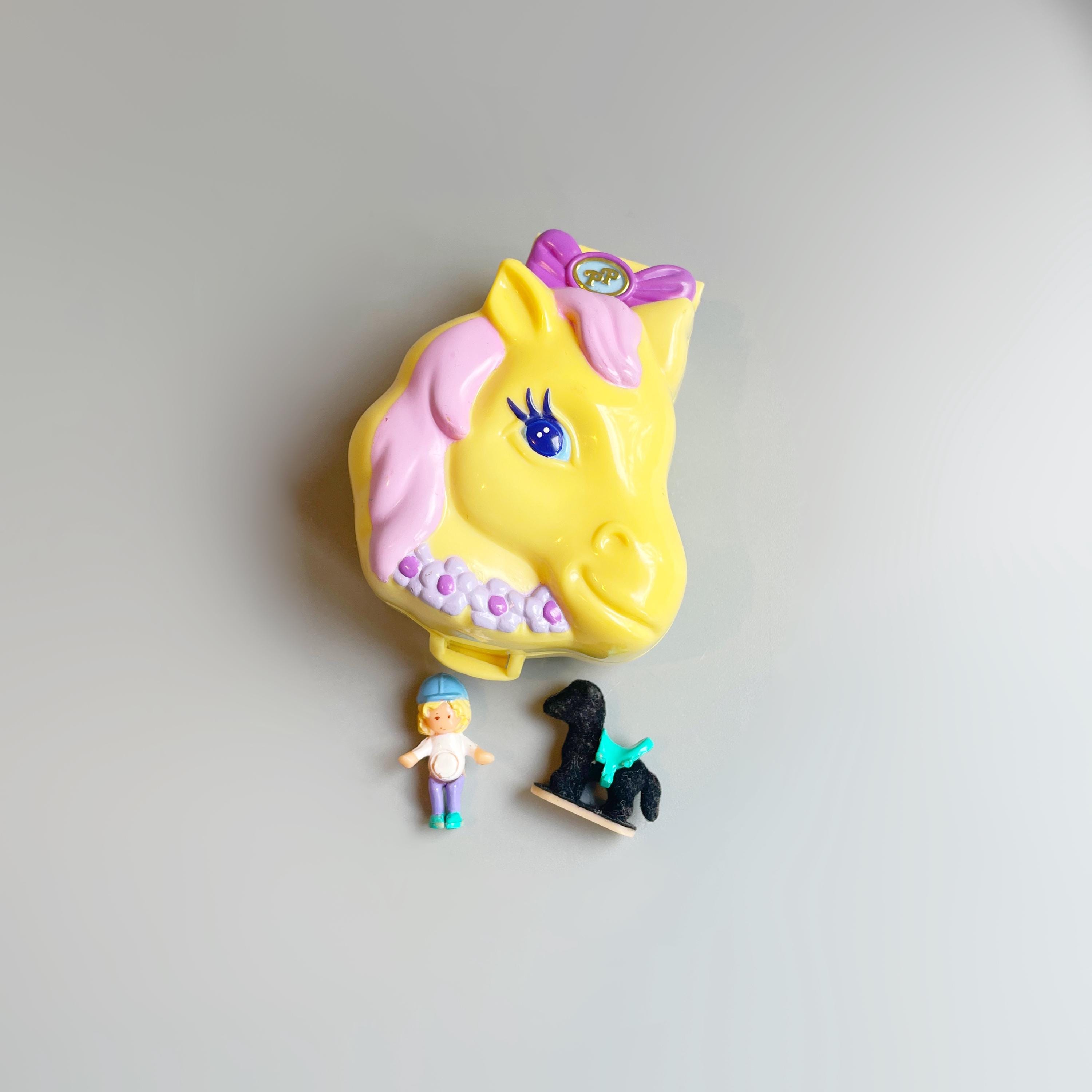 Vintage Polly Pocket Pony Ridin' Horse Set - 1994 Pet Parade - Etsy