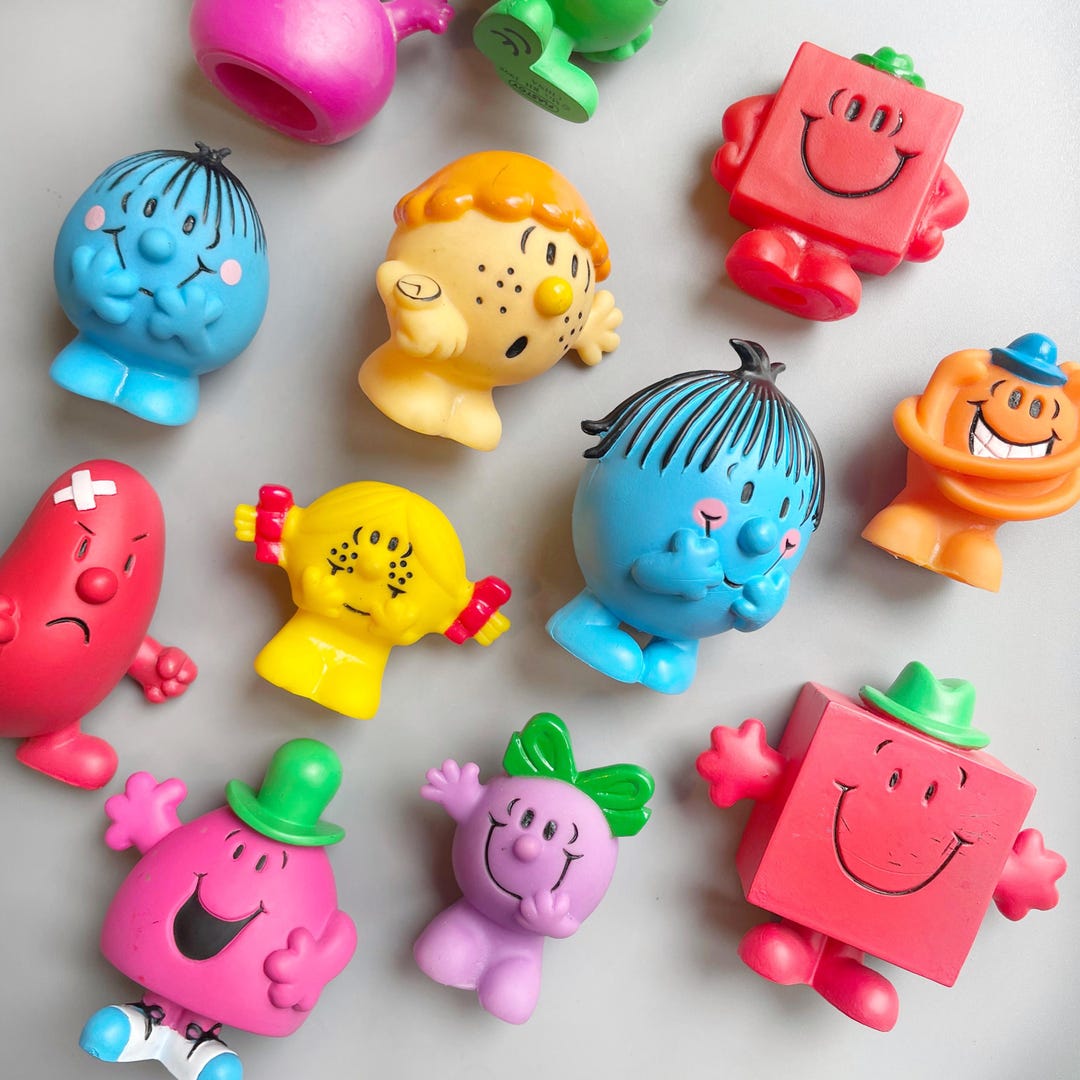 Mr Men Figurines, CHOOSE YOUR OWN 90's Retro Mr Men Figures