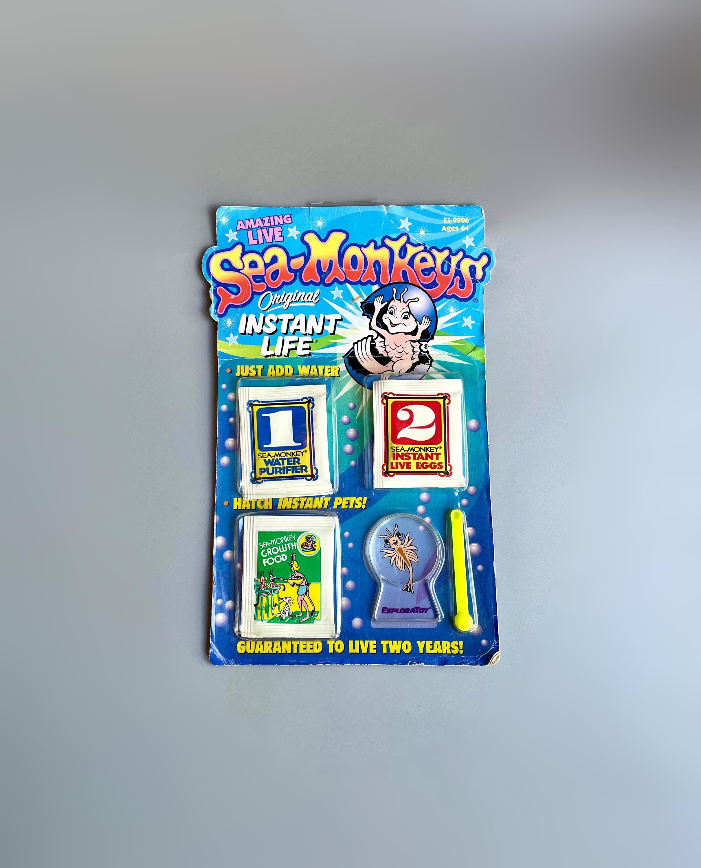 Vintage Sea-monkeys, the Amazing Live Sea Monkeys Instant