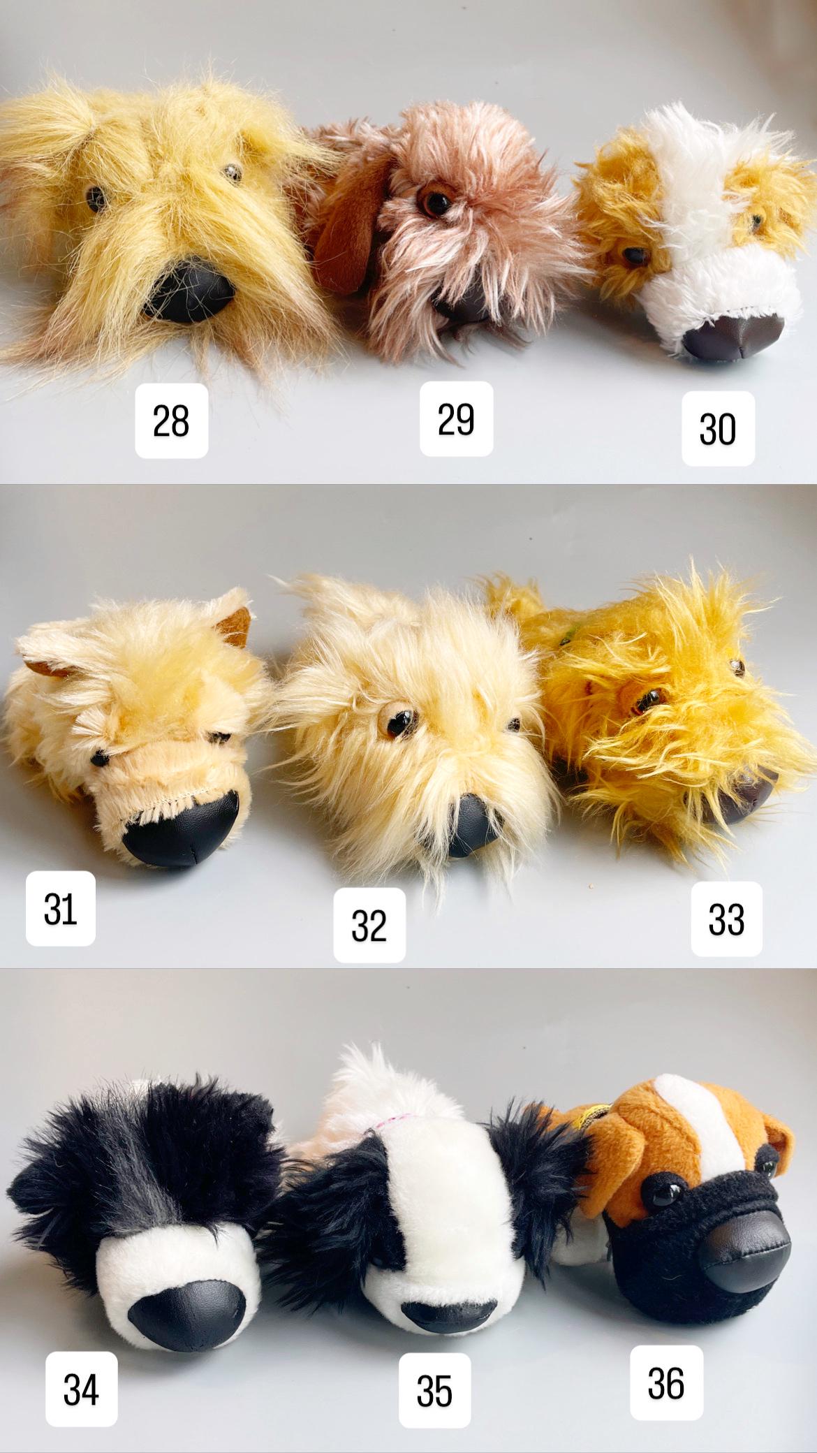 The Dog Artlist Collection Plush Dogs, CHOOSE YOUR OWN, Dogs Big